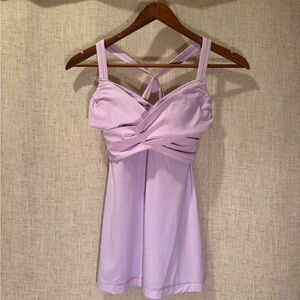 Lululemon Athletica Light Purple Strappy Top